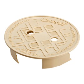 Underhill Sprinkler Valve Round Box Lid, VersaLid 10 Inch Universal Cover for Automatic Irrigation System, Tan, VL-10T