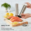 KitchenAid Stainless Steel Filled Salt Grinder, 8 Inch