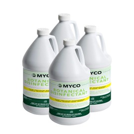 Myco Botanical Disinfectant Cleaner – Natural Plant-Based Ready-to-Use EPA-Registered Disinfectant Spray for Mold, Mildew, Germs, Bacteria & Viruses – Safe for Home & Commercial Use, 4 Gallon