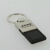 Jeep Wrangler Leather Key Ring (Black)