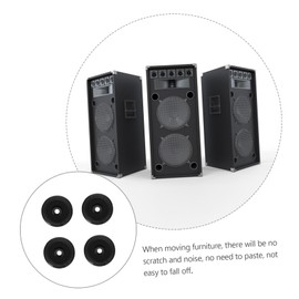 Gatuida 12pcs Feet Pads for Speakers and Amplifiers Detachable for Shock Absorption Isolation Cushions Pads