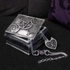 Alchemy Gothic The Vault Triple Moon Trinket Box