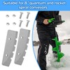 TJUNSENHARSH 28340 Replacement Eskimo Ice Auger Blades Compatible with Eskimo
