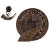 Veronese Celtic Dragon Wall Display Bronzed