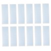 OSALADI 40Pcs Washi Tape Sample Boards Durable Plastic Washi Cards