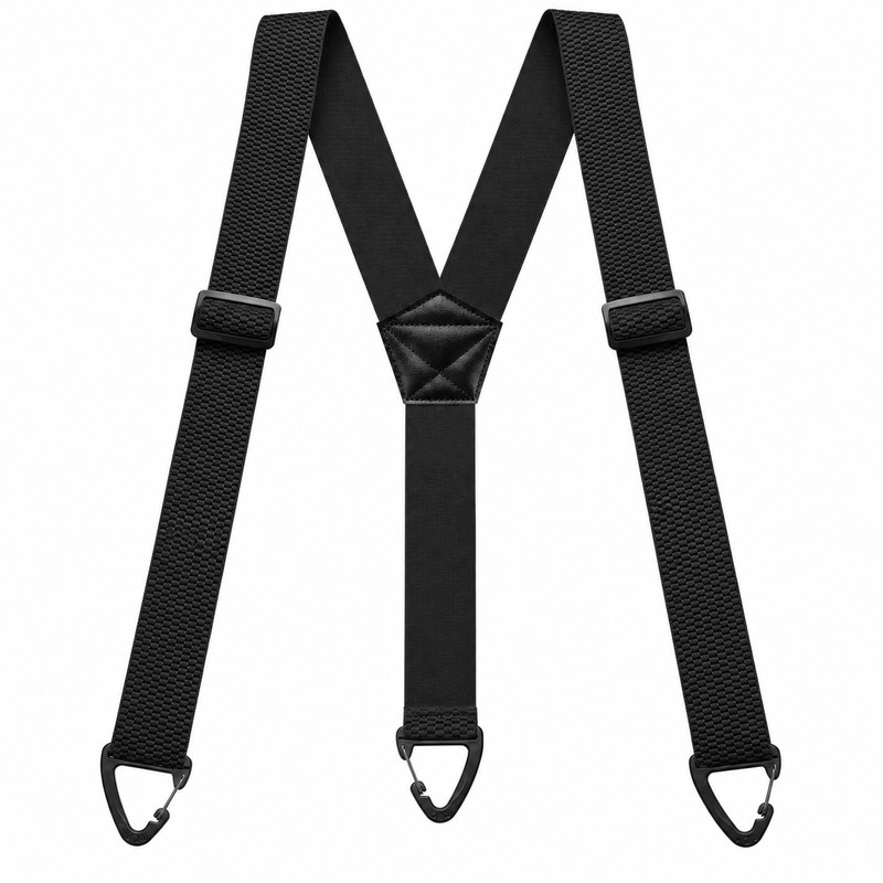 Hidden Suspenders for Men – 1.5-Inch Wide Y-Back Polyester Pants