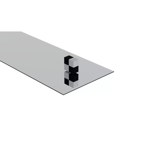Unbranded Acrylic Mirror Sheet, Clear 3 MM, 1/8" Thick, 24"