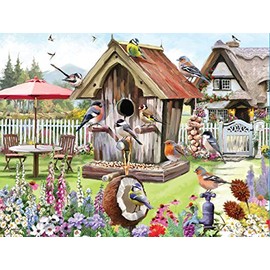 Otter House Rectangular Jigsaw - Feathered Friends