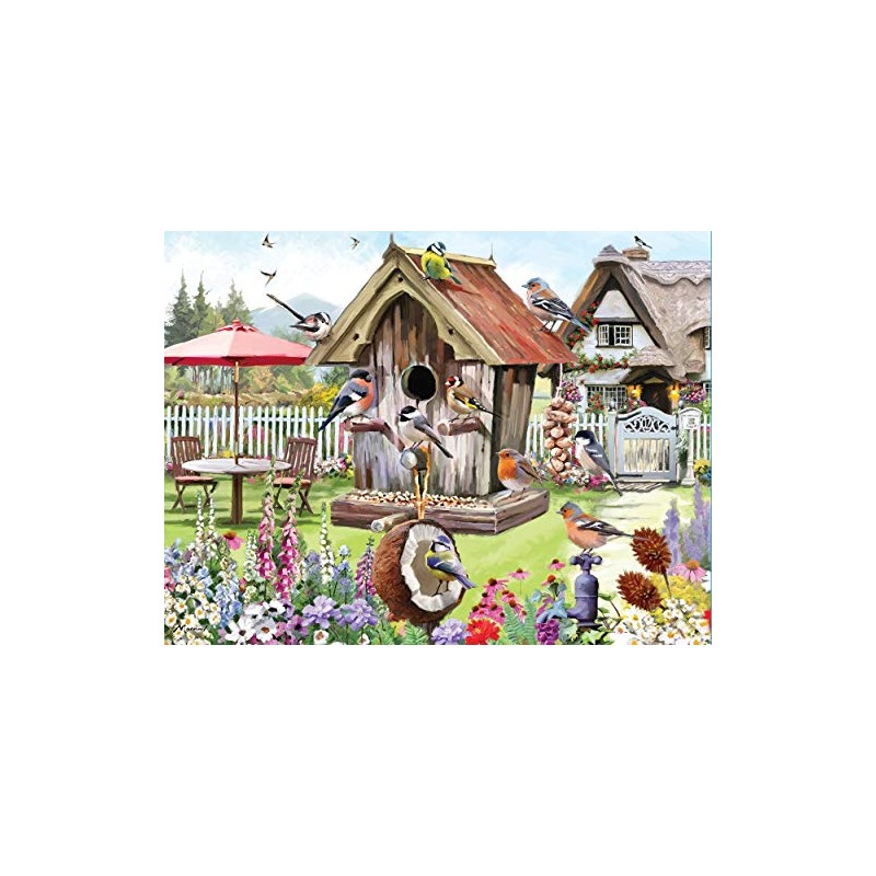 Otter House Rectangular Jigsaw - Feathered Friends