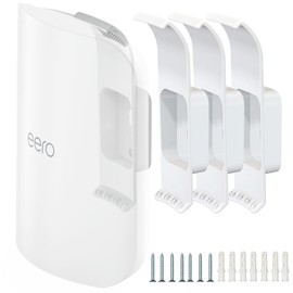 Wall Mount Bracket for eero Pro 7 Router - Space-Saving Tri-Band Wi-Fi 7 Mesh System Accessory, Easy Installation Compatible with eero Pro 7(3 Pack)
