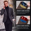 SERMAN BRANDS RFID Blocking Wallet Slim Bifold - Genuine Leather
