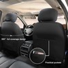 GIANT PANDA Front Seat Cover for Nissan, 3D Air Mesh