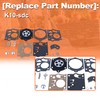 Mtanlo Carburetor Carb Repair Kit for McCulloch Mac PROMAC 700