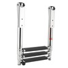 Amarine Made 3 Step Stainless Steel Telescoping Marine Boat Ladder