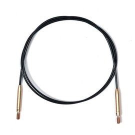 KnitPro K10584 Cable, Black/Gold, 80 cm