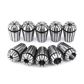 FTVOGUE 10pcs ER20 Pinza de Resorte de Alta PrecisióN Para CNC que Sostiene la Máquina de Grabado Y la Herramienta de Torno de Fresado