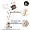 Better Grillin BBQ Bastin Mop Basting Barbecue Brush/Mop Easily Applies