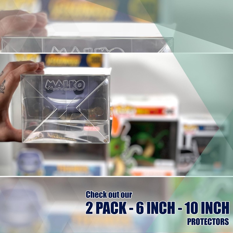 MALKO Funko Pop Protector | Figure NOT Included | 0.5