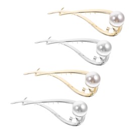 Healvian 4pcs Elegant Hair Clips Design Unique Barrettes for Formal and Casual Occasions for Weddings and Parties Lightweight and Comfortable for Hair