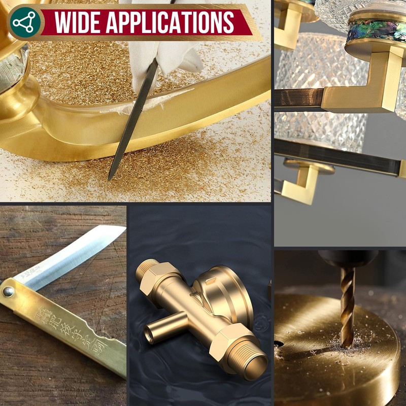 1/4" x 2" Brass Flat Bar Blank 6 "Long Solid