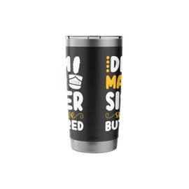 Drum Major Sister Supportive Sister Of A Drum Major Sis Stainless Steel Insulated Tumbler