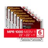 Filtrete 22x22x1, AC Furnace Air Filter MPR 1000 MERV 11,