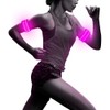 BSEEN LED Armbands for Running, 2 Pack Sports Saftey Reflective