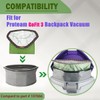 20 Pack 107666 Micro Filter Bags Replacement For ProTeam GoFit