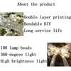 CocCCoon Tree Lights 10M Curtain Lights for Bedroom Wall Garden