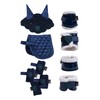 HKM Cuddle Pony Riding Set, Dark Blue, One Size