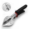 Multifunctional Trunking/Miter Shears,Multi Angle Miter Shear Cutter Hand Tools for