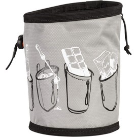 Gym Print Chalk Bag, granit