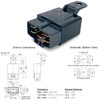 CA1R-DC12V-N ACA3253 Automotive Relay 12VDC 20A 5-Pin SPDT - Direct