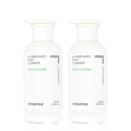 [Innisfree] Innisfree My Perfumed Body Cleanser 330mL Green Tangerine (2 packs) / [이니스프리] 이니스프리 마이 퍼퓸드 바디 클렌저 330mL 그린 텐저린 2개