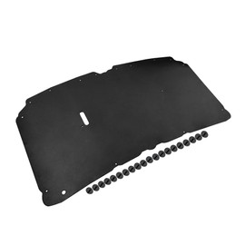 Hood Insulation Pad with Clips Compatible with Ford F250 F350 F450 Super Duty 1999-2007 for Ford Excursion 2000-2007, Truck Under Hood Insulation Pad Replacement