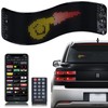 Gelrova Dynamic LED Signs for Car, Scrolling Flexible Panel Remote
