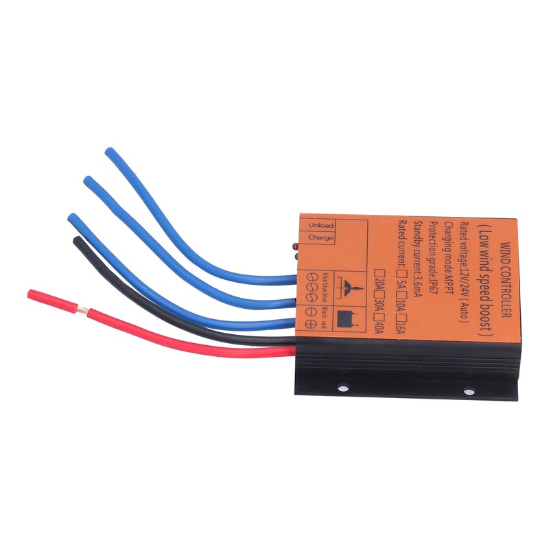 Wind Turbine Controller Low Voltage MPPT Charge Regulator with LED