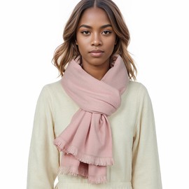 PIOYMEYA Scarf Stole Festive for Evening Dress Winter Scarves Scarves Women's Pashmina, pink