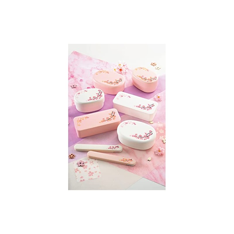 Tatsumiya Sakura Small Single Tier Bento PK Size (W x