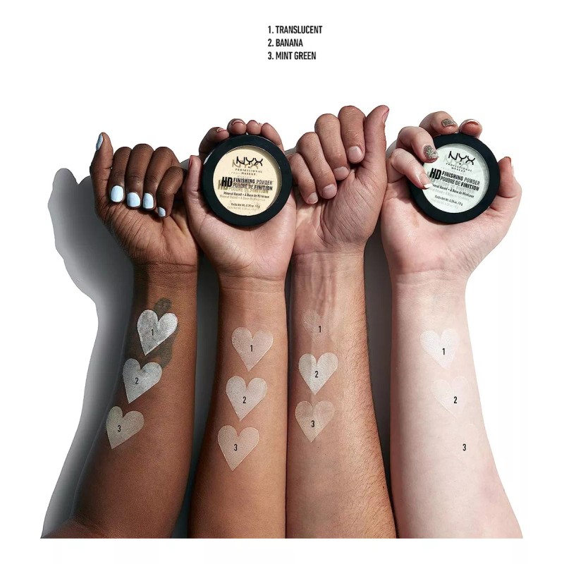 - Nyx Professional Makeup Polvo De Acabado Hd, Polvo De