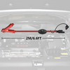 YACSEJAO 12V SAE Quick Release Adapter to Alligator Clips 16AWG