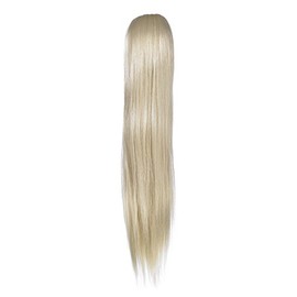 Love Hair Extensions Silky Sue Crocodile Clip Synthetic Hair Ponytail Colour 27 Rich Blonde 20 -inch