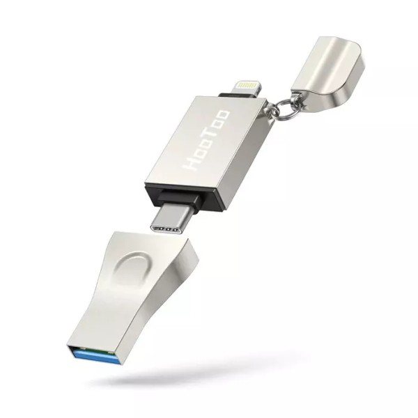 HooToo Flash Drive 3 in 1 External Drive USB 3.1