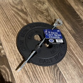 Chimney 8” cast iron wood chimney stove pipe cast iron damper