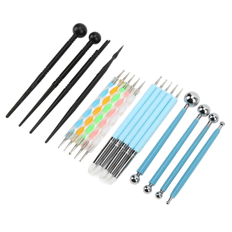 18 Pcs Clay Tools DIY Handicraft Multipurpose Pottery Clay Sculpting