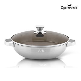 Queensense Arte 5-layer pot royal casserole 28cm / 퀸센스 아르테 통5중냄비 궁중전골 28cm