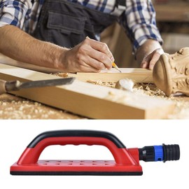 Hand Sanding Block, Dust Free Hand Sanding Sponge Block, Plastic Square Hook and Loop Fastener Type Manual Grinding Tool