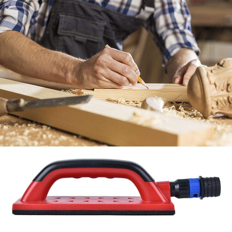 Hand Sanding Block, Dust Free Hand Sanding Sponge Block, Plastic