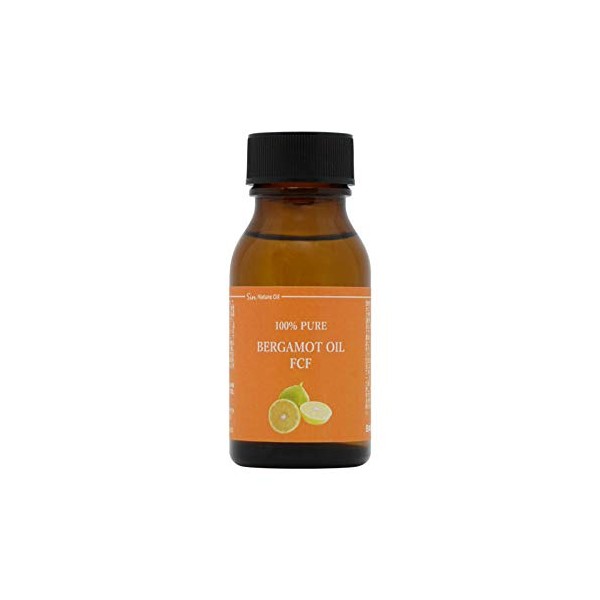 Natural 100% Bergamot FCF Pten Free Essential Oil 50ml (Furoc
