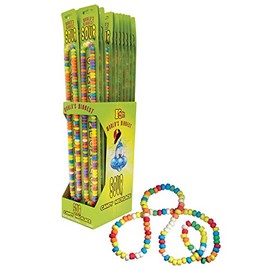 World's Biggest Sour Candy Necklace 24 Count